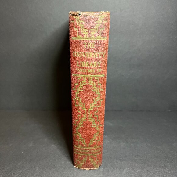 Vintage 1936 The University Library Volume IV Hardcover Book John Huston Finley - Picture 2 of 9
